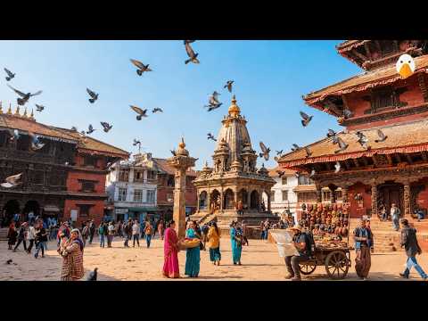 Patan, Nepal🇳🇵 The Most Beautiful Heritage City in Kathmandu Valley! (4K HDR)