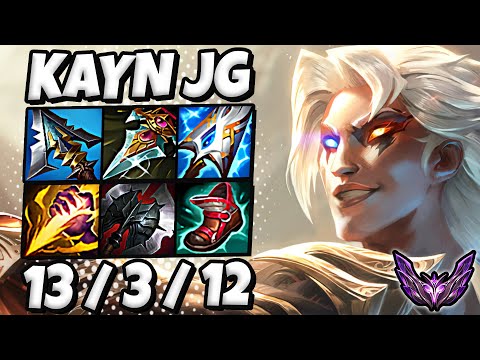 Kayn vs Khazix [ Jungle ] Lol Korea Master Patch 13.8 ✅
