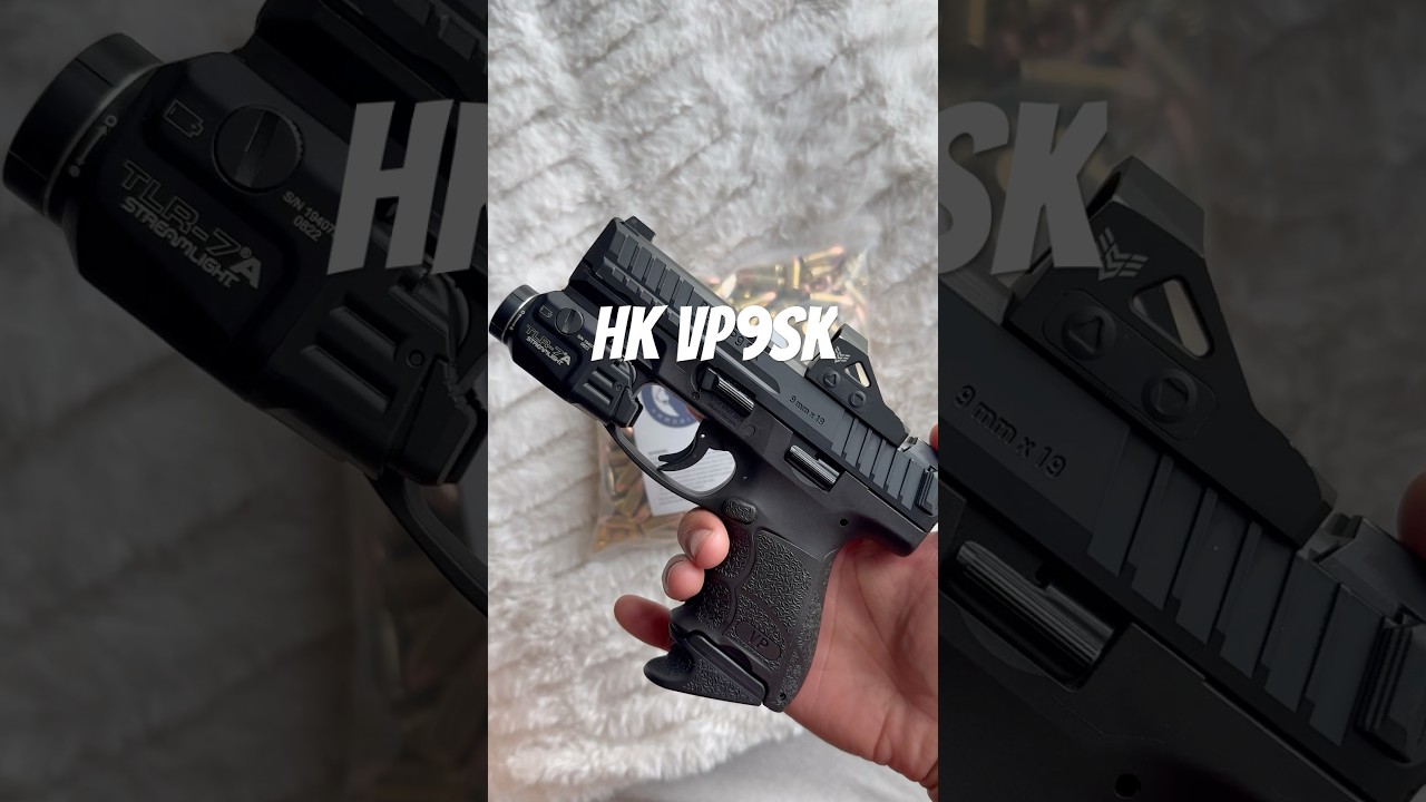 One of the best looking sub compact guns imo #hecklerandkoch #vp9sk #swampfox #everydaycarry