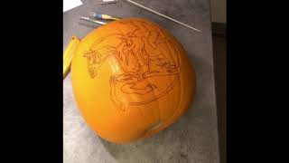 Horse Pumpkin Timelapse