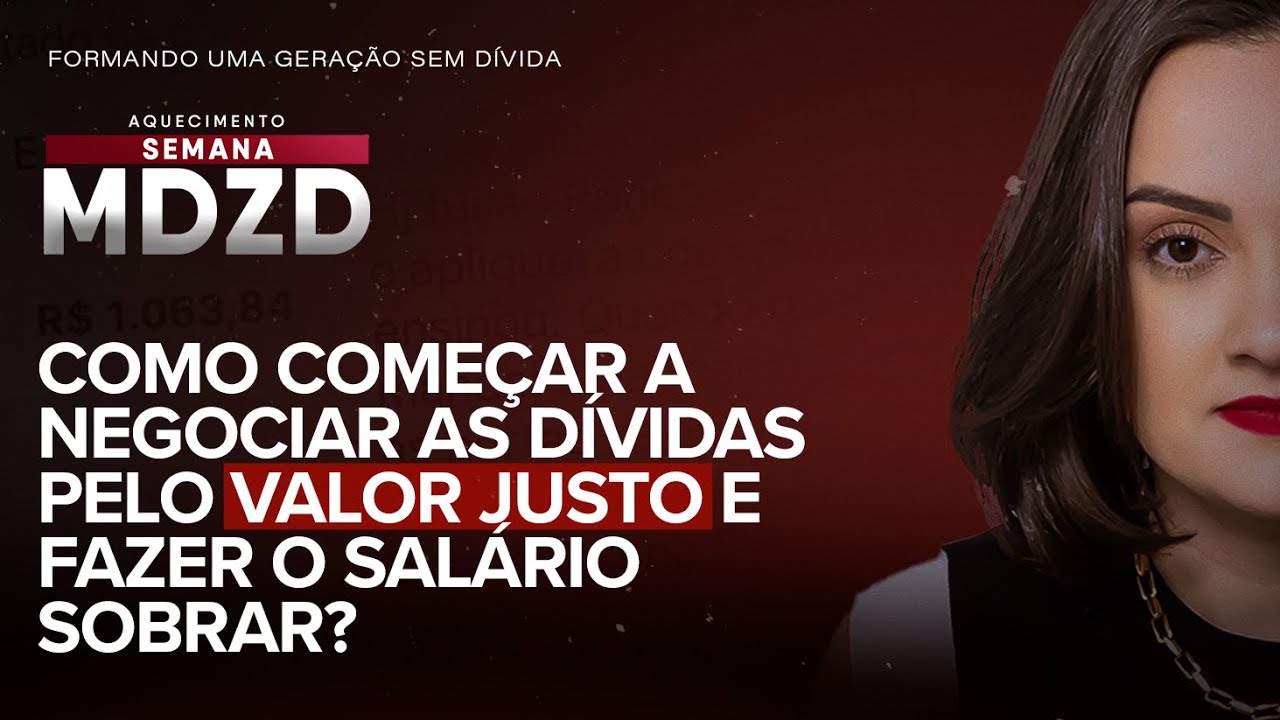 Como começar a negociar as dívidas pelo valor justo e fazer o salário sobrar?