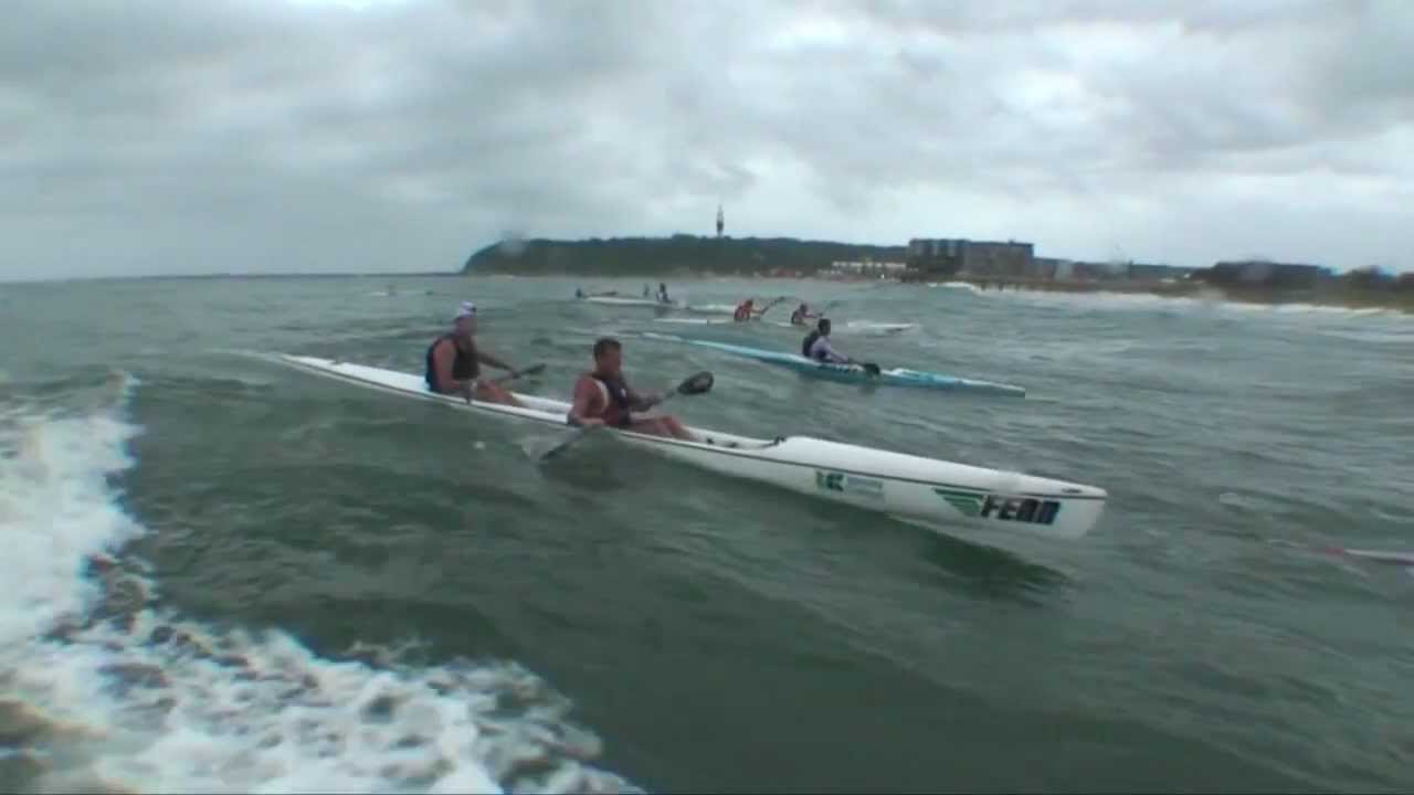 Varsity College Marine Surfski Series 2012 - Race 1 - Borland Financial Service Surfski Challenge