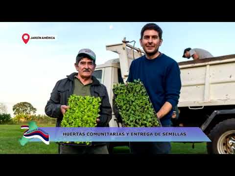 JARDÍN AMÉRICA: HUERTAS COMUNITARIAS Y ENTREGA DE SEMILLAS