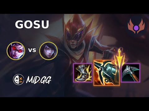 MID.GG: [ Gosu ] Vayne BOT vs Aphelios | NA MASTER | LOL Season 2025
