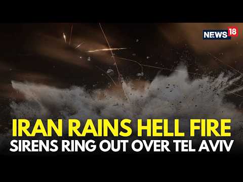 Israel Iran War LIVE | Sirens Ring Out Across Tel Aviv After Iran Launches Barrage Of Missiles |N18G