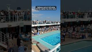 Sailing away in style on Sky Princess! Best Sail Away party ever with Dan Looney & the crew! 🚢🎉☀️