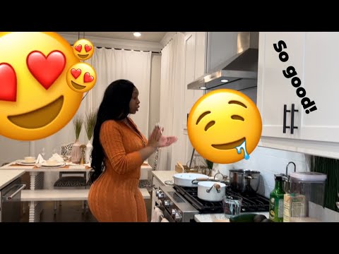 COOKING TIK TOK SALMON MEAL WITH BEISHA ( THIS WAS SO GOOD )