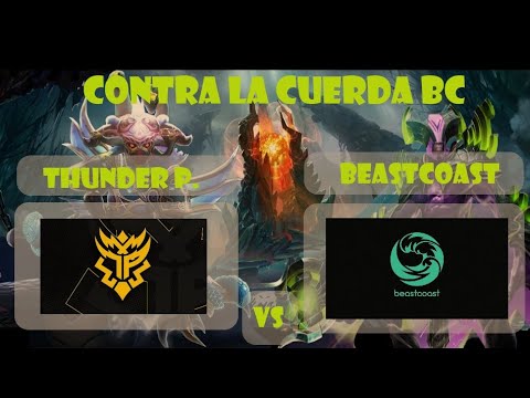 Thunder Predator vs Beastcoast GAME 1  DPC SA 2021/22 Tour 1: Division 1 Español latino DOTA 2