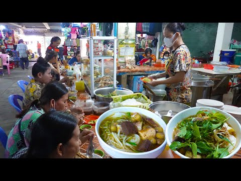 Popular Breakfast @ PC Market - $1.25 For A Bowl Of Nom Banh Jok Sroas