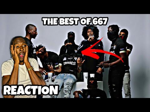 AMERICAN REACTS TO THE BEST SONGS OF 667 (BEST FRENCH RAP GROUP?) FT. FREEZE CORLEONE, OSIRUS JACK