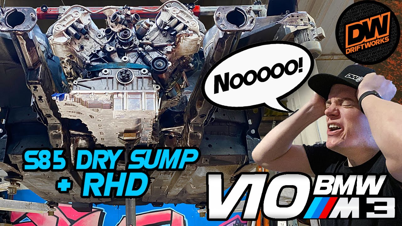 It's all gone wrong! Dry sump S85 BMW E46 M3 restoration project - Pt 14