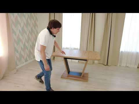 Миниатюра изображения товара Обеденный стол Tetchair Vox 132-172x85x75.5 (дуб артисан/графит)