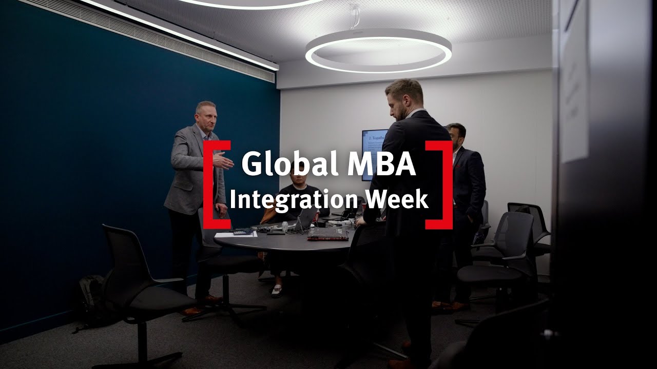 The Global MBA (online) Integration Week