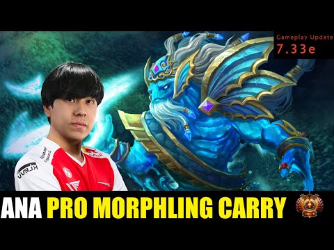 ANA PLAYING Morphling CARRY 7.33E - DOTA 2 HIGHEST MMR MATCH #dota2 #dota2gameplay