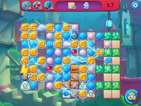 Fishdom Hard level 7108 no boosters フィッシュダム ハード [Friend's]