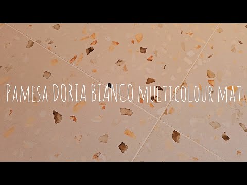 Dom w jabłonkach 18 / pralnia - Gres szkliwiony hiszpański Pamesa DORIA BIANCO multicolour mat 60x60