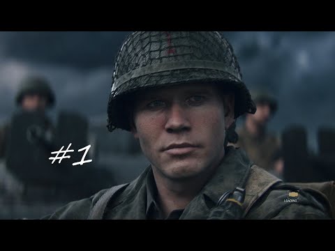 CALL OF DUTY - WWII Walkthrough Gameplay Part 1 - D DAY  [1080p HD PC Ultra Setting@60FPS]