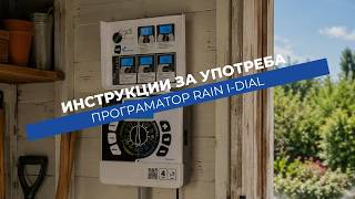 Как се настройва програматор Rain I-Dial за вътрешен монтаж