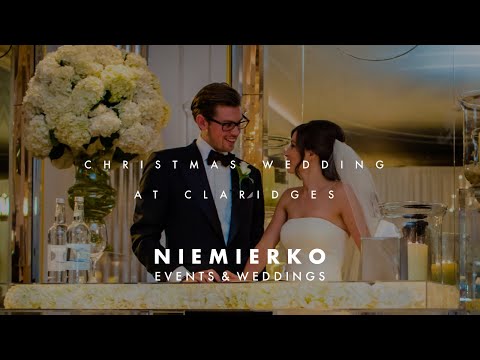 Charming wedding at Claridge's, Mayfair by London's luxury wedding planner Niemierko