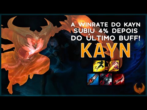 A WINRATE DO KAYN SUBIU 4% DEPOIS DO ÚLTIMO BUFF! - KAYN VERMELHO JUNGLE GAMEPLAY [PT-BR]
