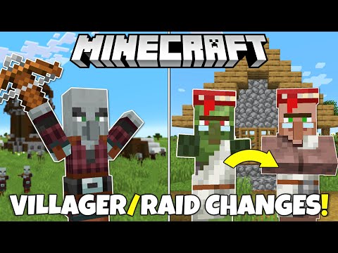 Mojang Delayed The Next Update! Villager/Raid Changes & New UI! Minecraft Bedrock Beta 1.20.30.22