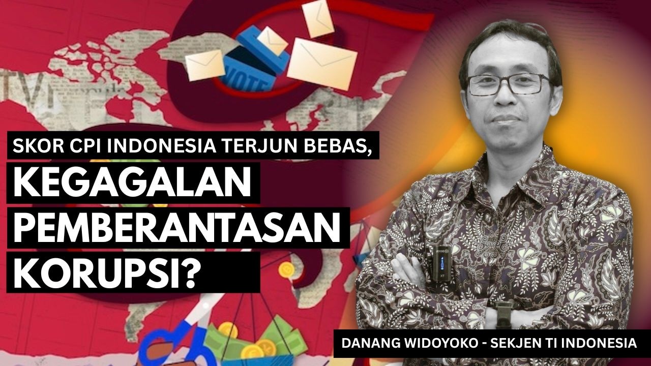 Terjun Bebas Skor CPI Indonesia tahun 2025, apa penyebabnya? #cpi2025