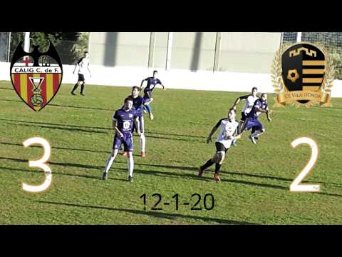 Calig Cf  3   2 CE Vila d'Onda    12 1 20