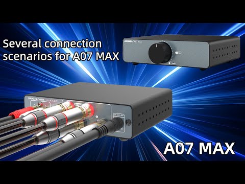 Aiyima A07 Max Various Connections