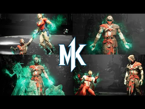 Mortal Kombat  1 - All Ermac Brutalities (4k 60FPS)