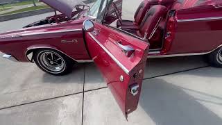 1965 Dodge Coronet 500 Convertible Engine and Interior