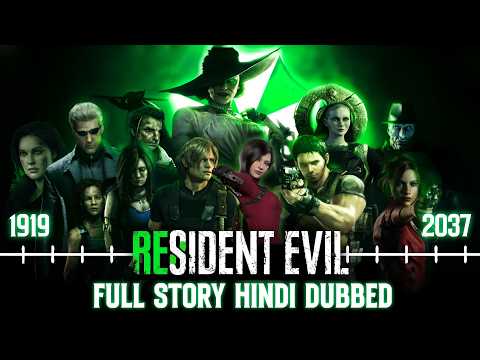 All Resident Evil Games Story HINDI DUBBED | Resident Evil Full Story in Hindi | 2025