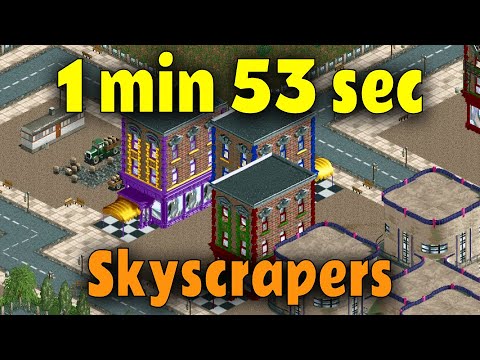 Beating Skyscrapers in 1m 53s - OpenRCT2 speedrun