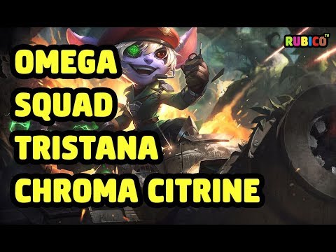 OMEGA SQUAD TRISTANA CITRINE SKIN SPOTLIGHT - LEAGUE OF LEGENDS