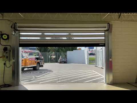 ELTC Install of Dynaco High Speed Door at Apple Subaru Video Poster