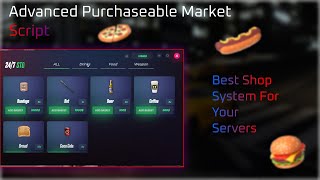[FiveM] Advanced Purchaseable Market System