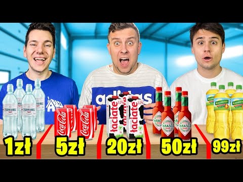 PŁACE ZA KAŻDY WYPITY NAPÓJ!