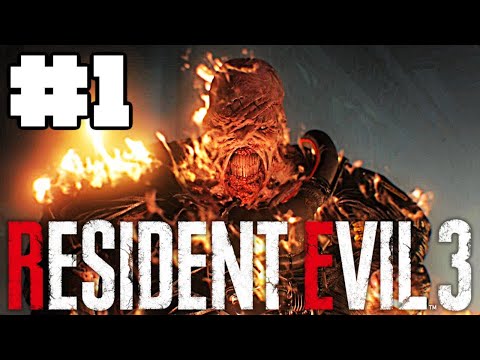 Resident Evil 3 Remake Gameplay Walkthrough Part 1 - (RE3 NEMESIS)