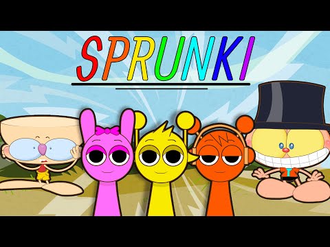 Mongo and Drongo meet the Sprunki! All confusion and noise | Oren, Simon and Pinki 🎶🎵