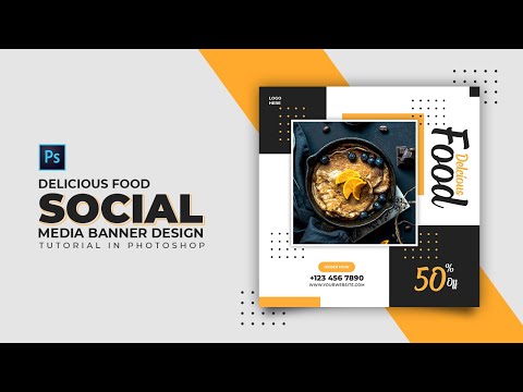 How to Design Furniture Social Media Banner Adobe Photoshop Tutorial Speed Art Grafix Mentor