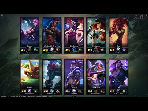 Akali vs Galio MID Parche 10.10 KDA 9/1/9