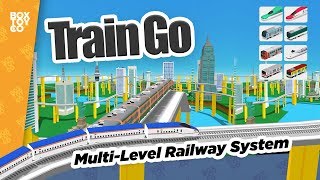 Multiple Trains + Sky Tracks [TOMICA] Railway Simulator with TRAIN GO!