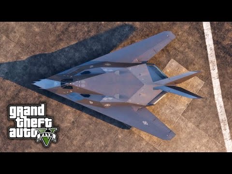 GTA V PC E15 - Lockheed F-117 Nighthawk
