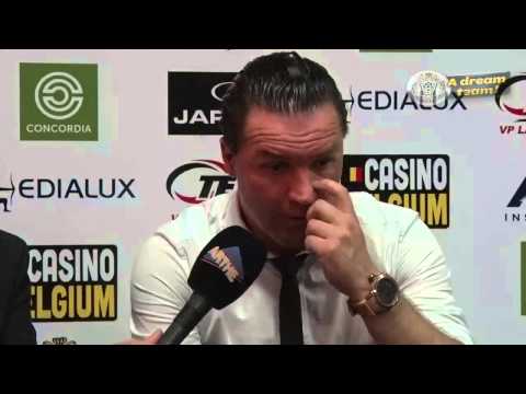 Persbabbel Stijn Vreven na Lokeren - Waasland-B