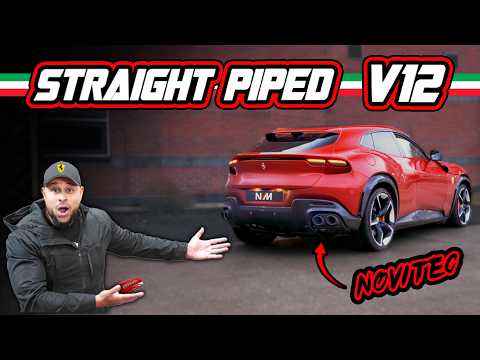 We STRAIGHT PIPED this Ferrari *V12* Purosangue