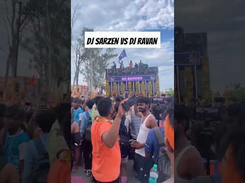 Dj SARZEN VS DJ Ravan | AAP KA 50-50 75 BASS KA HUA FUK GAYA KYA #youtubeshorts #shorts #viralvideo