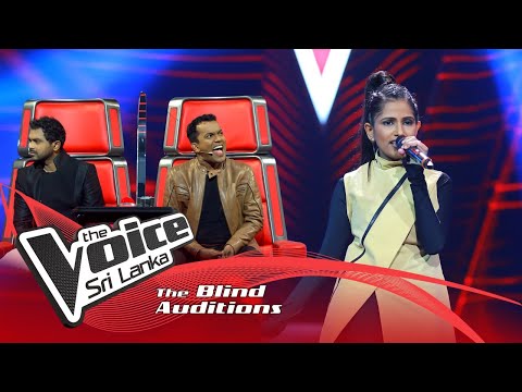 Shihara Sankalpani - Gimhana Kale (ගිම්හාන කාලේ) | Blind Auditions | The Voice Sri Lanka