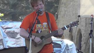 Ed Sheeran - You Need Me, I Don&#39;t Need You/My Eyes Are Red - CA - September 30, 2012