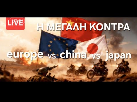 Η μεγάλη κόντρα Europe vs China vs Japan