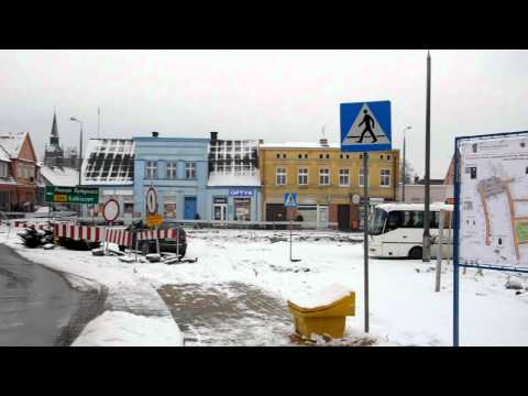 Muzeum Szubin Rynek Rewitaliazacja Zima styczeń