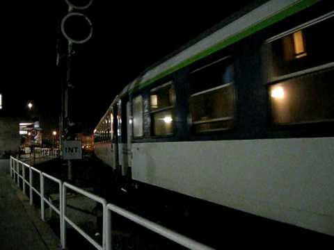 Espresso straordinario 28591 Parigi - Roma Termini carrozze Corail e bagagliaio Sncf